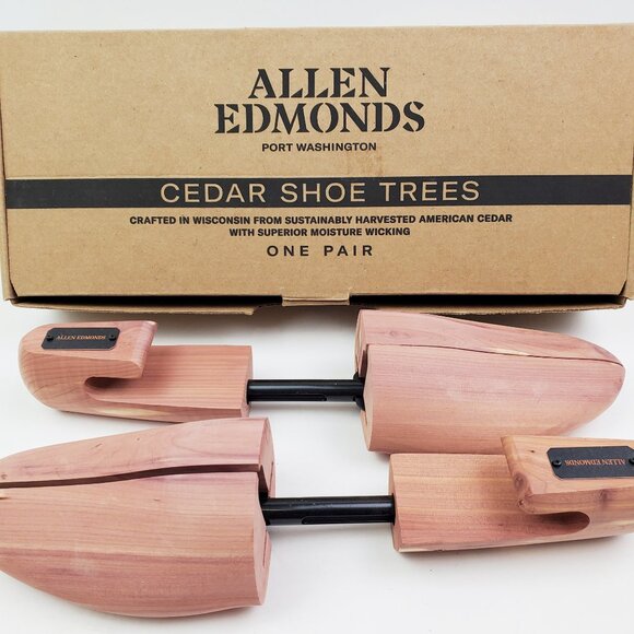 Allen Edmonds Shoe Trees Cedar Wood Combination USA Men's XL 11W-14N Unused NIB - Picture 1 of 9
